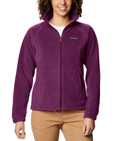 Shop Columbia Women's Benton Springs Fleece Jacket, Xs-3x In Marionberry