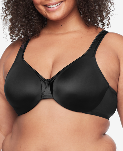 Shop Warner's Warners Signature Support Cushioned Underwire For Support And Comfort Underwire Unlined Full-coverag In Black