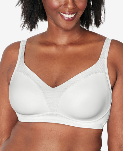 Shop Playtex Women's 18 Hour Bounce Control Convertible Wireless Bra 4699 In White