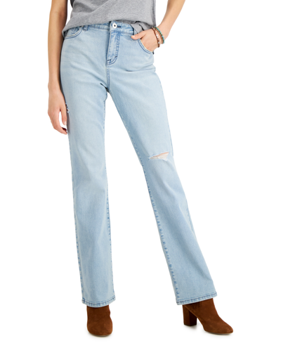 Style & Co . Women's Curvy-fit Bootcut Jeans In Regular, Short And Long  Lengths, Created For Macy's In Troubadour | ModeSens