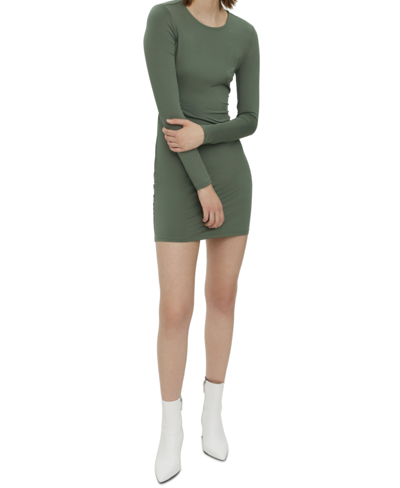 Vero Moda Women's Bianca Cut-out Mini Dress In Laurel Wreath | ModeSens