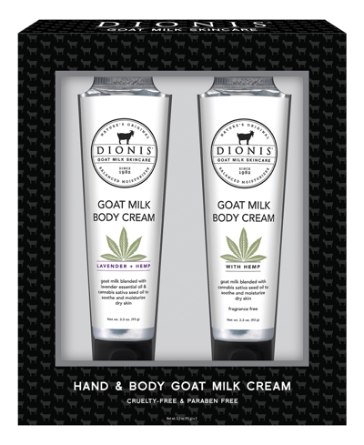 Shop Dionis Hemp Goat Milk Body Cream Gift Set, 2 Piece