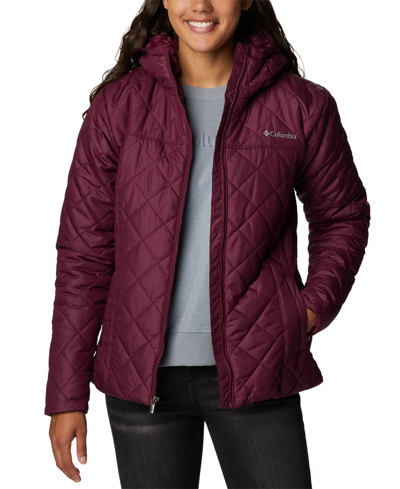 Shop Columbia Women's Copper Crest Hooded Fleece-lined Jacket, Xs-3x In Marionberry
