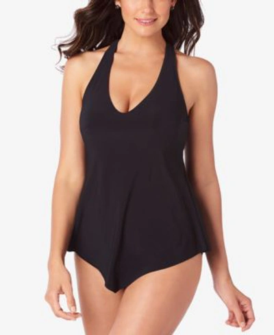 Shop Magicsuit Solid Taylor Tankini Available In D Cup Bottoms In Black