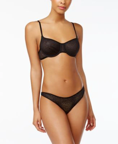 Dkny Modern Lace Bra In Black
