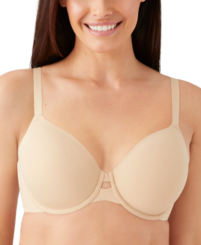 Shop Wacoal Women's Superbly Smooth Contour Bra 853342 In Sand