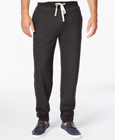 Shop Tommy Hilfiger Men's Big And Tall Shep Sweatpants In Charcoal Grey Heather