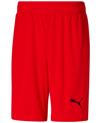 Shop Puma Men's Drycell 10" Basketball Shorts In Red