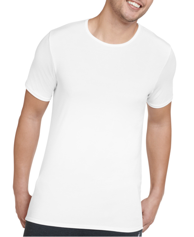 Shop Jockey Men's Active Ultra-soft T-shirt In White