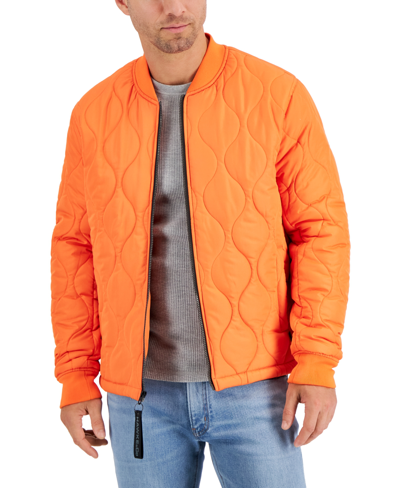 Shop Hawke & Co. Men's Onion Quilted Jacket In Acti Spice