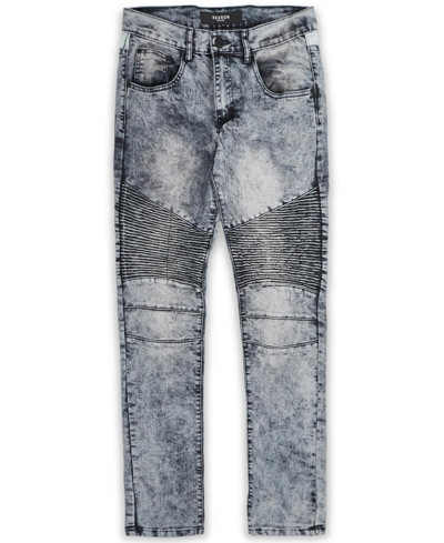 Shop Reason Men's Rose Denim Jeans In Light Gray