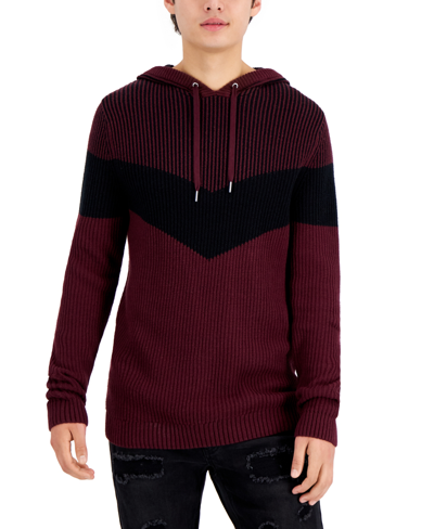Inc International Concepts Men's Colorblocked Hoodie Sweater, Created For  Macy's In Port | ModeSens