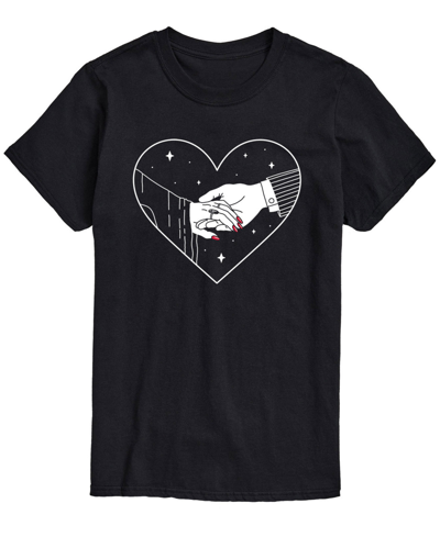 Shop Airwaves Men's Monsters Holding Hands Classic Fit T-shirt In Black