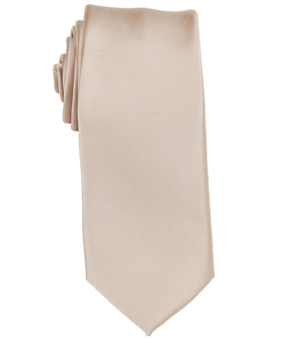 Shop Construct Men's Satin Solid Extra Long Tie In Sandal Woo