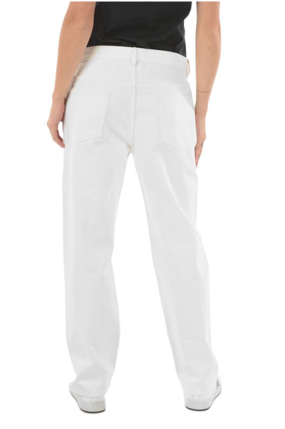 Shop Apc A.p.c. Women's White Other Materials Jeans