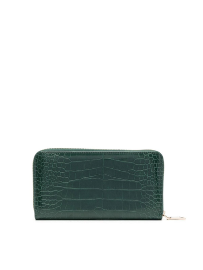 Shop Love Moschino Women's Green Other Materials Wallet