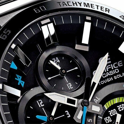 Pre-owned Casio Edifice Eqb-501xdb-1ajf Smartphone Link Model Sport Solar Men's Watch
