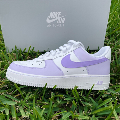 Custom purple air force 1 online