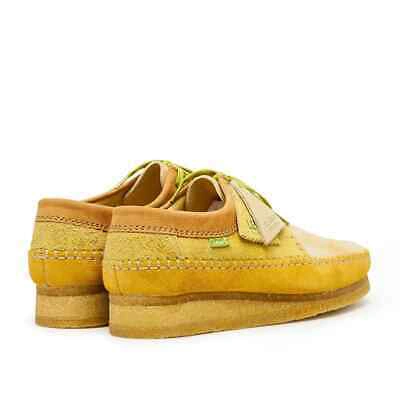 Pre-owned Clarks Levi's Vintage X  Originals Men's Leather Weaver Shoes Boots Rare 9 In Yellow