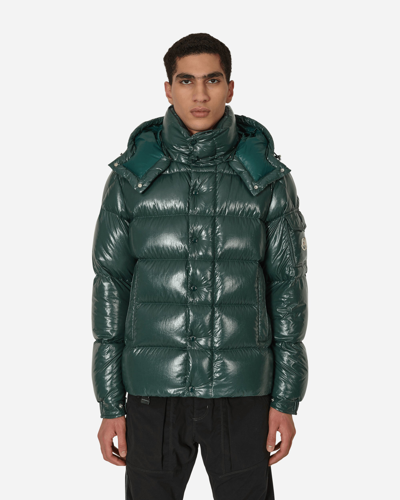 Moncler Maya Down-filled Jacket In Blue