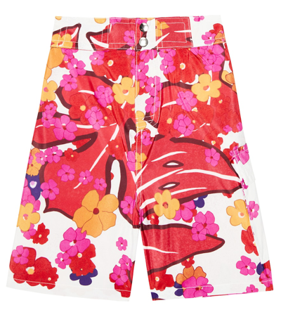 Erl Floral Swim Trunks In Floral 1