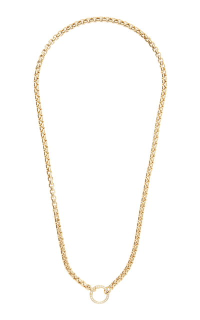 Shop Jenna Blake The Box Chain 18k Yellow Gold Necklace