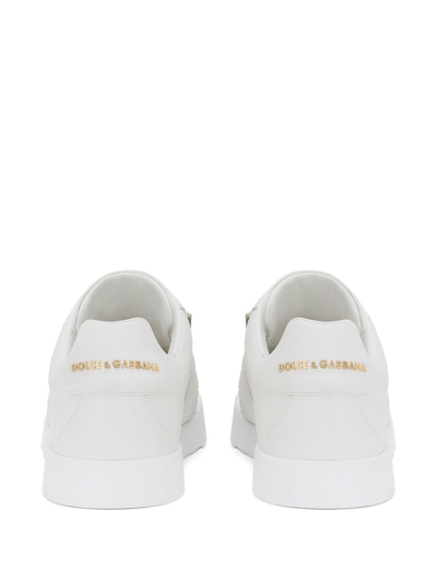 Shop Dolce & Gabbana Sneaker With Logo In White