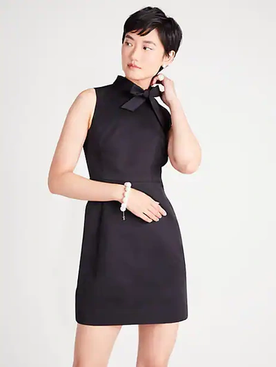 Kate Spade Dress With Bow in Black