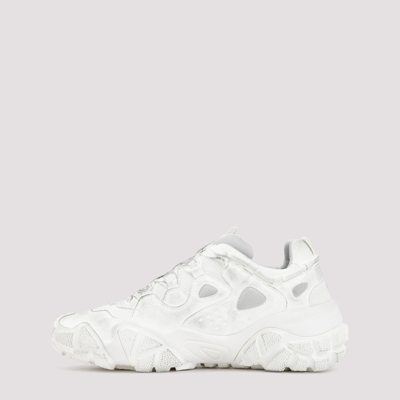 Shop Acne Studios Chunky Mesh Sneakers Shoes In White