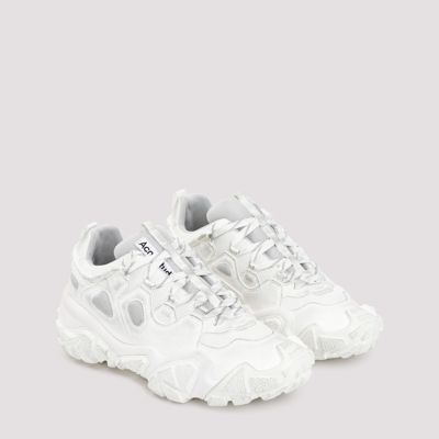 Shop Acne Studios Chunky Mesh Sneakers Shoes In White