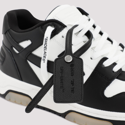 Shop Off-white Out Of Office Sneakers Shoes In Black