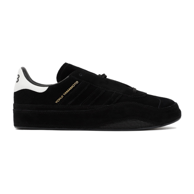 Shop Y-3 Gazzelle Sneakers Shoes In Black