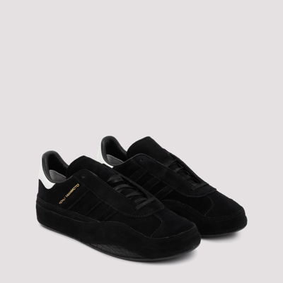 Shop Y-3 Gazzelle Sneakers Shoes In Black