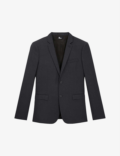 Shop The Kooples Men's Bla01 Single-breasted Slim-fit Wool Suit Jacket