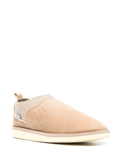 Suicoke Ron-m2ab Mid Loafers In Brown