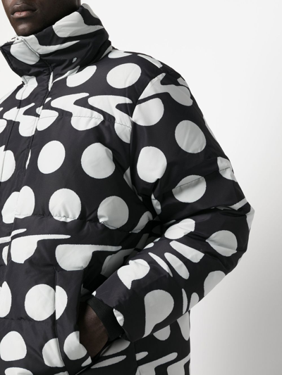 Etudes Studio Polaris Graphic-print Padded Jacket In Schwarz