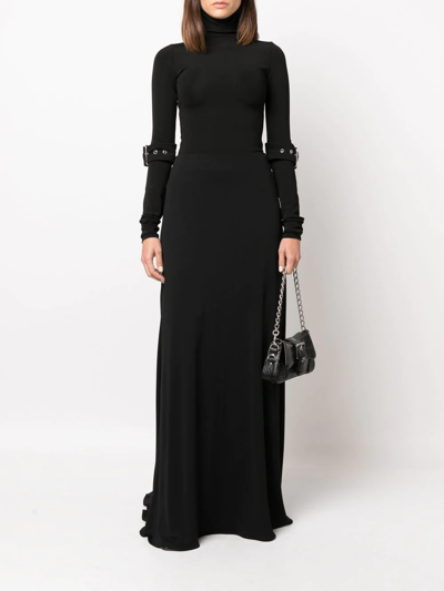 垂坠感超长半身裙