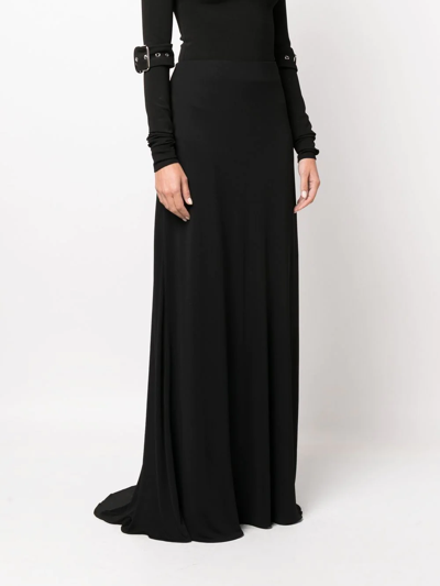 垂坠感超长半身裙