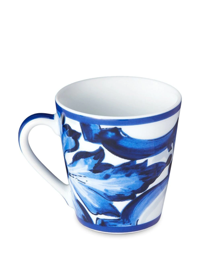 Shop Dolce & Gabbana Archive-print Mug In White