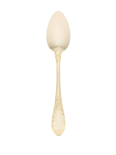 Dolce & Gabbana 24kt Gold-plated Teaspoon In Gold