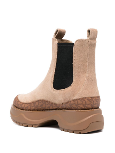 Michael Michael Kors Dupree Ankle Boots In Nude