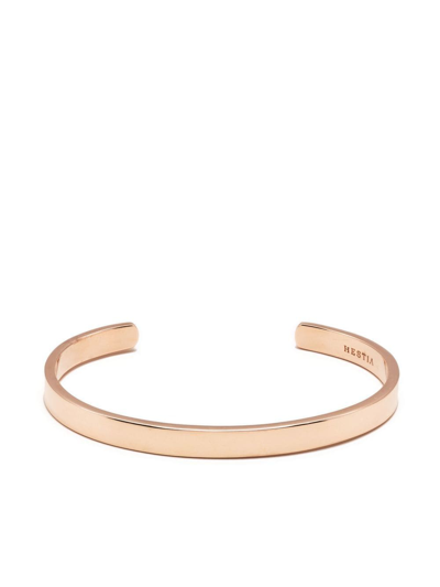 Shop Hestia Meghan Bangle Bracelet In Gold