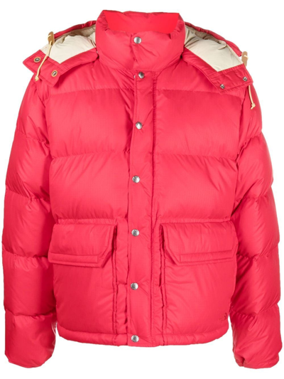 Off white red down deals jacket