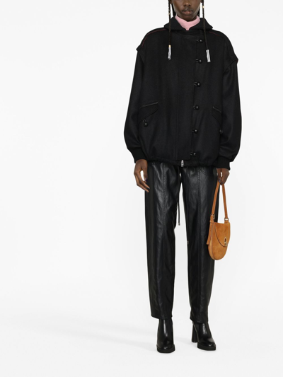 Isabel Marant Button-fastening Sleeveless Jacket In Schwarz