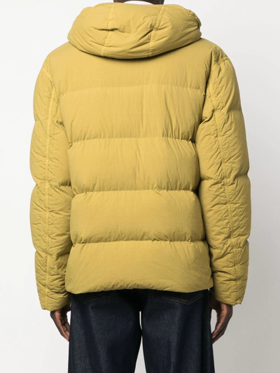 抽绳连帽填充夹克