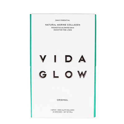 Shop Vida Glow Natural Marine Collagen Sachets Original, Supplements, Metal