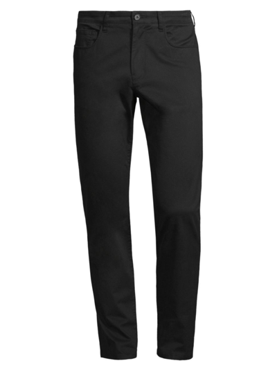 Shop Vince Men's Lightweight Dylan Five-pocket Pants In Black