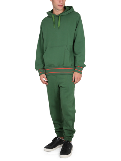 Shop Ps By Paul Smith Jogging Pants Happy In Verde