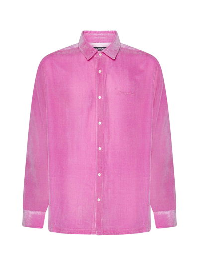 Shop Jacquemus Shirt In Pink