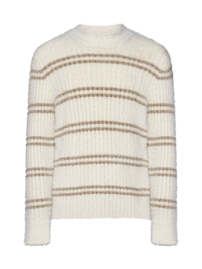 Shop Jacquemus Sweater In Light Beige